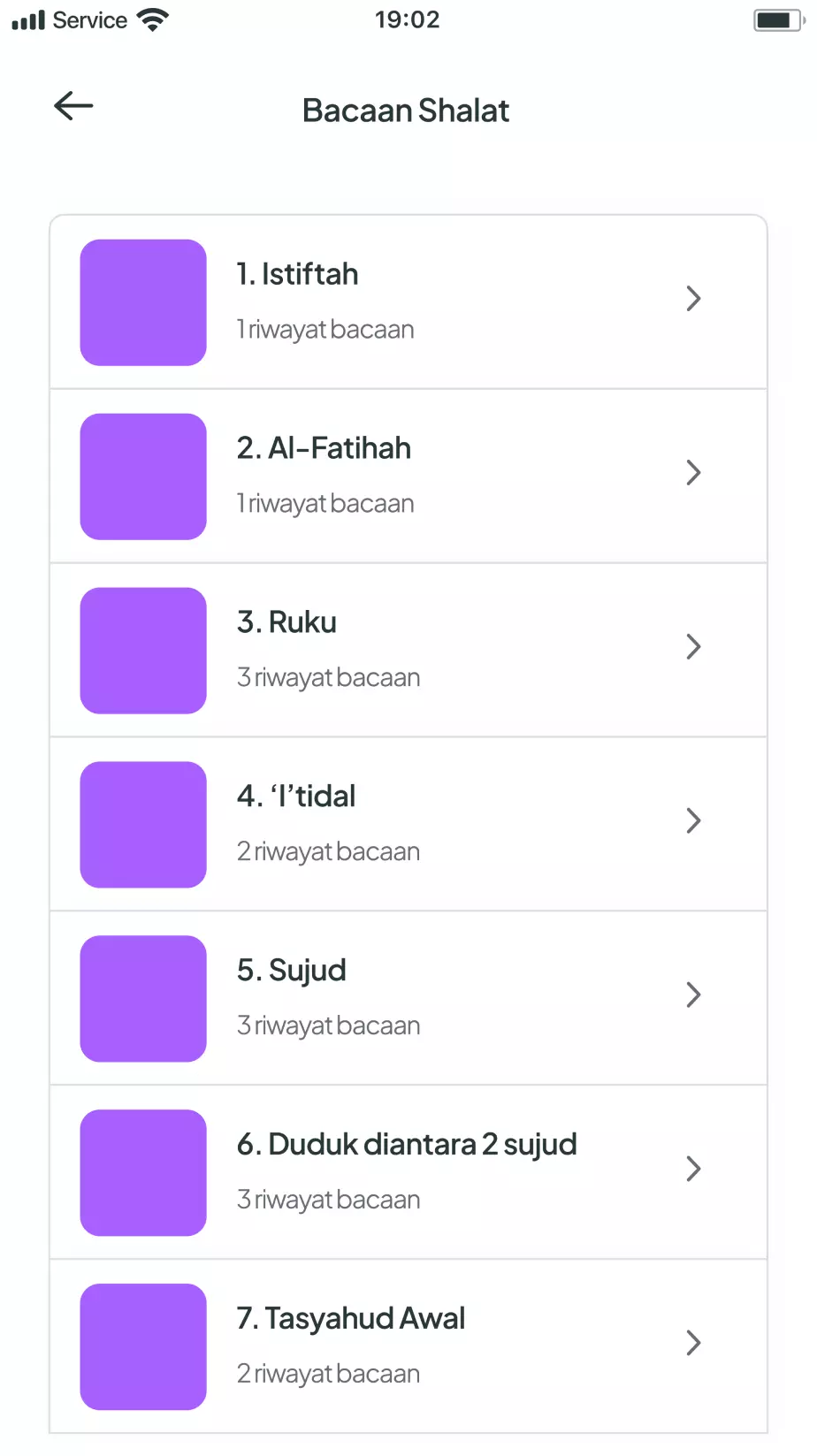 Prayer Recitation